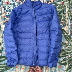 REI Royal Blue Down Insulated Jacket